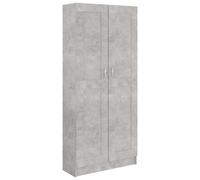 Vidaxl Armario de Libros 82,5x30,5x185,5 Cm Concrete gray