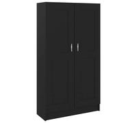 Librería Vidaxl de Madera de Ingeniería 82,5x30,5x150 Cm Black