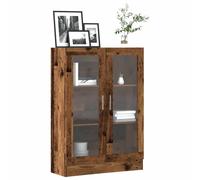 vidaXL Armario de libros madera ingeniería envejecida 82,5x30,5x115 cm