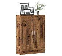 vidaXL Armario de libros madera ingeniería envejecida 82,5x30,5x115 cm