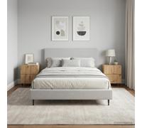 vidaXL Armario de Noche 2 uds. Roble artisan 43 x 34,5 x 49,5 cm
