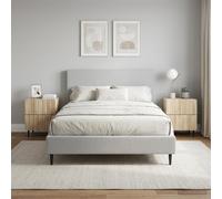 vidaXL Armario de Noche 2 uds. Roble Sonoma 43 x 34,5 x 49,5 cm