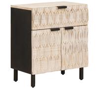 vidaXL Armario de Noche 50 x 33 x 60 cm Madera de mango maciza
