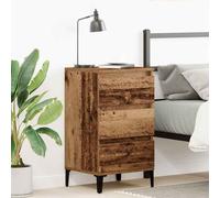 vidaXL Armario de Noche Madera vieja 45 x 35 x 44 cm