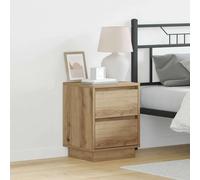 vidaXL Armario de Noche Roble artisan 39 x 34,5 x 50 cm