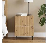 vidaXL Armario de Noche Roble artisan 43 x 34,5 x 49,5 cm