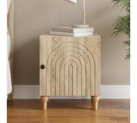 vidaXL Mesita de noche Sonoma, 43 x 34,5 x 50 cm, material de madera