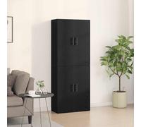 vidaXL Armario de pared, 2 unidades, color , aspecto roble, 69,5 x 34 x 90 cm