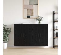 vidaXL Armario de pared, 2 unidades, color , aspecto roble, 69,5 x 34 x 90 cm