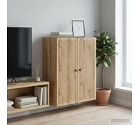 vidaXL Armario de pared 66 x 34,5 x 90 cm Madera de ingeniería