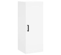 vidaXL Armario de pared blanco 34,5x34x90 cm