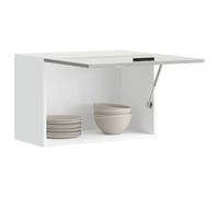 vidaXL Armario de pared de cocina Porto – Madera de ingeniería gris hormigón, con puertas