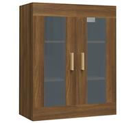 Vidaxl armario colgante de pared roble sonoma 69,5x34x90 cm