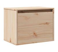 vidaXL Armario de pared de madera maciza de pino 45x30x35 cm