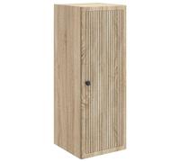 vidaXL Armario de pared, estilo Sonoma, 33 x 34,5 x 90 cm, material de madera