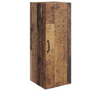vidaXL Armario de pared, estilo vintage, 33 x 34,5 x 90 cm, fabricado en material de madera