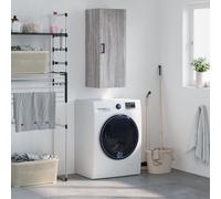 vidaXL Armario de pared gris Sonoma 34,5x34x90 cm