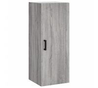 vidaXL Armario de pared gris Sonoma 34,5x34x90 cm