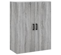 vidaXL Armario de Pared Gris Sonoma 69,5x34x90 cm