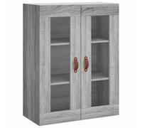 vidaXL Armario de Pared Gris Sonoma 69,5x34x90 cm