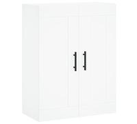 vidaXL Armario de pared Madera de ingeniería blanca 69,5x34x90 cm colgante auxiliar
