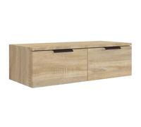 vidaXL Armario de Pared Madera de ingeniería Roble Sonoma 68x30x20 cm