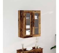 vidaXL Armario de Pared Madera envejecida 69,5 x 34 x 90 cm