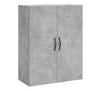 Vidaxl armario de pared madera ingeniería gris hormigón 69,5x34x90 cm
