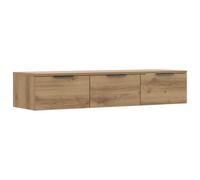 vidaXL Armario de pared madera de ingeniería roble artesano 102x30x20 cm