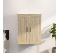 vidaXL Armario de pared madera ingeniería roble Sonoma 69,5x32,5x90 cm