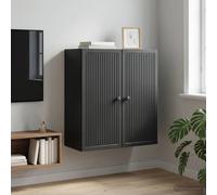 vidaXL Armario de pared Negro 59 x 31 x 60 cm Madera de ingeniería