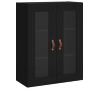 vidaXL Armario de pared 69,5x34x90 cm Negro — Armario auxiliar colgante