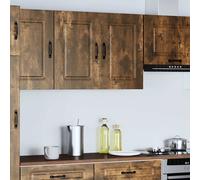 vidaXL Armario de pared para cocina Kalmar de roble ahumado