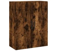 vidaXL Armario de pared Roble ahumado 69,5x34x90 cm Colgante