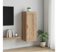 vidaXL Armario de Pared Roble artisan 34,5 x 34 x 90 cm
