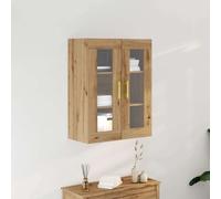 vidaXL Armario de Pared Roble Artesanal 69,5 x 34 x 90 cm – Moderno, Estante Flotante
