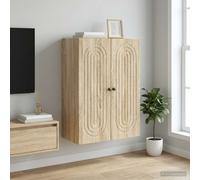 vidaXL Armario de pared Roble Sonoma 66 x 34,5 x 90 cm