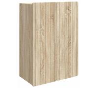 vidaXL Armario de pared, roble Sonoma, 66 x 34,5 x 92 cm, material de madera