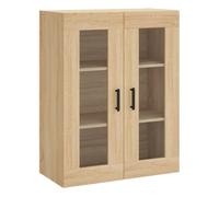 Vidaxl armario de pared roble sonoma 69,5x34x90 cm