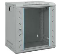 vidaXL Armario de red con almacenamiento Gris 53 x 45 x 60 cm Acero