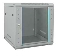 vidaXL Armario de red con almacenamiento Gris 53 x 60 x 60 cm Acero