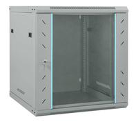 vidaXL Armario de red con almacenamiento Gris 60 x 45 x 65 cm Acero