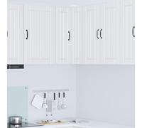 vidaXL Armario Esquinero de Pared LUCCA 57 x 57 x 80 cm