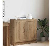 vidaXL Armario libros madera ingeniería roble artisan 82,5x30,5x80 cm