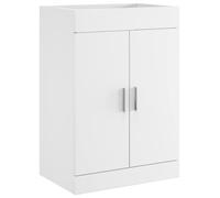 vidaXL Armario para baño, blanco, 78,5 x 37,5 x 81 cm, material de madera