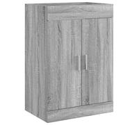 vidaXL Armario para baño en color Sonoma gris, 56 x 37,5 x 81 cm, fabricado en material de madera