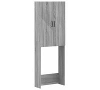 vidaXL Armario para baño HAARLEM, color gris Sonoma, 66 x 25,5 x 190 cm