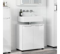 vidaXL Armario para lavabo de baño brillante 60 x 30 x 60 cm
