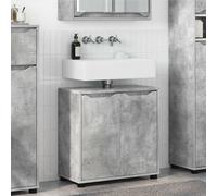 vidaXL Armario para lavabo de baño Gris Concreto 60 x 30 x 60 cm