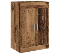 vidaXL Armario para lavabo de madera reciclada, 78,5 x 37,5 x 81 cm, material de madera